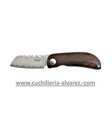 Navaja Mcusta PETIT Ironwood Limited Edition Damascus MC-0214D