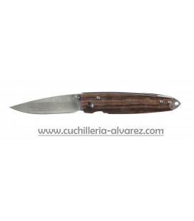 Navaja Mcusta SHINRA EMOTION Ironwood/Damascus MC-0077DI