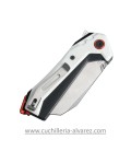 Navaja CJRB Tigris Linerlock AR-RPM9 White J1919WH