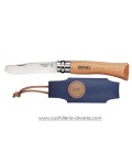 Navaja Opinel N°7 ACERO INOXIDABLE PUNTA REDONDA "NATURAL" C/ESTUCHE 002400