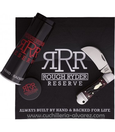Navaja ROUGHT RYDER Hawkbill Red Bone RRR038
