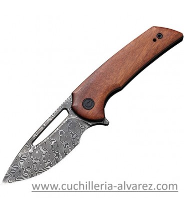 CIVIVI Odium Linerlock Damascus CIVC2010DS1