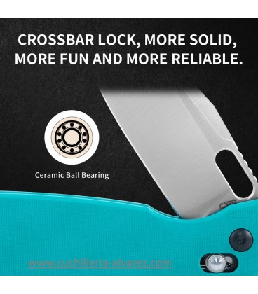 Navaja CJRB Prado Crossbar Lock Aqua J1936AG