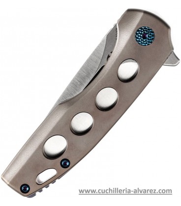 Navaja Kansept Knives Cassowary Framelock Bronze K2065A5