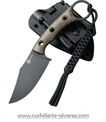 Cuchillo CIVIVI Midwatch Fixed Blade Green 20059B3