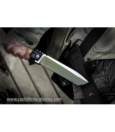 Cuchillo Extrema ratio TUSCAN BLACK SATIN 0106SAT-BLK