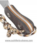 Cuchillo Muela MOUSE-7M micarta marron