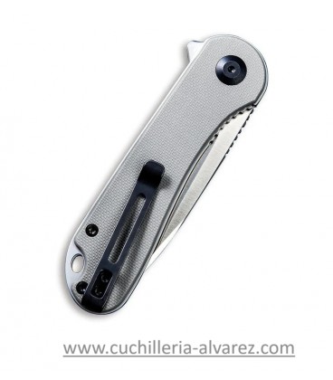 CIVIVI ELEMENTUM Linerlock Gray G10 CIVC907B