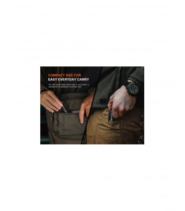 Linternas Fenix E12R-V3.0 negra