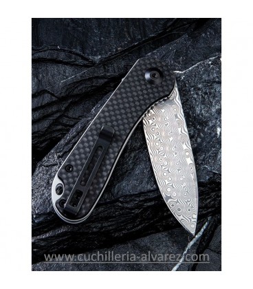 CIVIVI ELEMENTUM Linerlock Damascus CIVC907DS