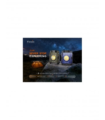 Linterna FENIX CL27R (Color verde) 1600 lúmenes