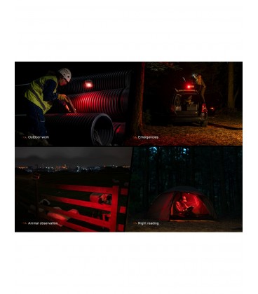 Linterna FENIX CL27R (Color verde) 1600 lúmenes