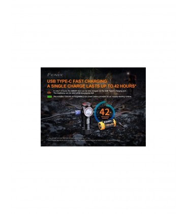 Frontal Fénix HM50R-V2 700 Lúmenes recargable