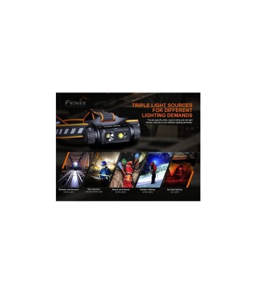 Frontal Fenix HM70R 1600 lúmenes