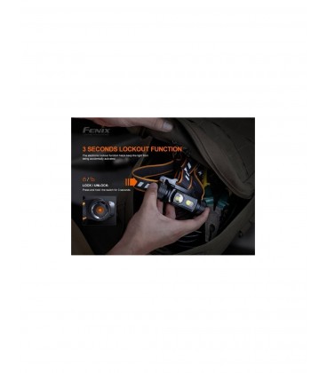 Frontal Fenix HM70R 1600 lúmenes