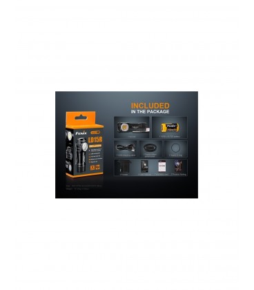 Linterna Fenix LD15R 500 lúmens (Recargable)