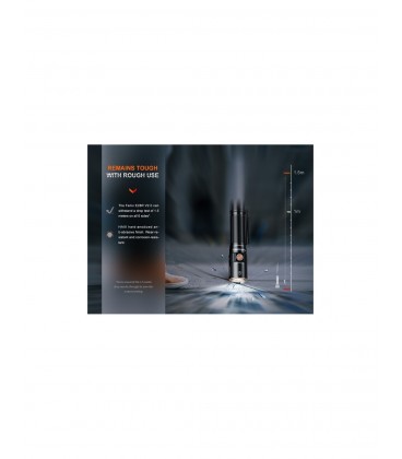 Linterna Fénix E28R V2.0 negra 1700 Lúmenes