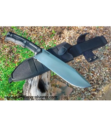 Cuchillo Extrema ratio NUMEN SATIN 0108/SAT/BLK