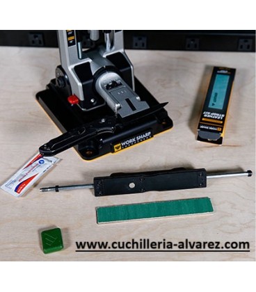 Worksharp Placa de cuero, lubricante y pasta de afilado WS5297