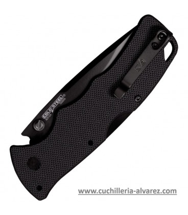 Navaja COLD STEEL VERDICT SPEAR POINT Lockback Black FLC3SP10A