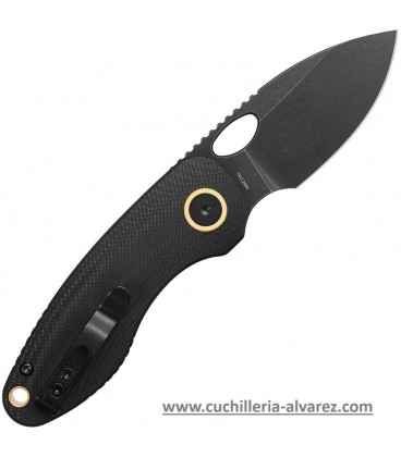 Navaja VOSTEED Mini Acorn Linerlock Black VOSA3401