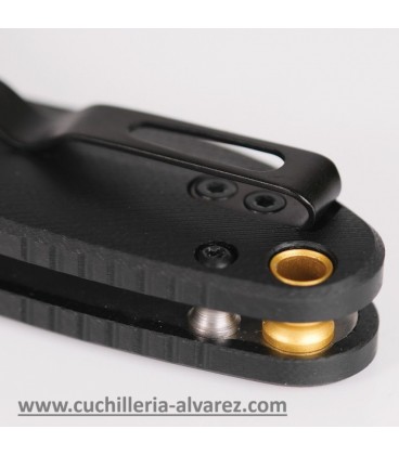 Navaja VOSTEED Mini Acorn Linerlock Black VOSA3401