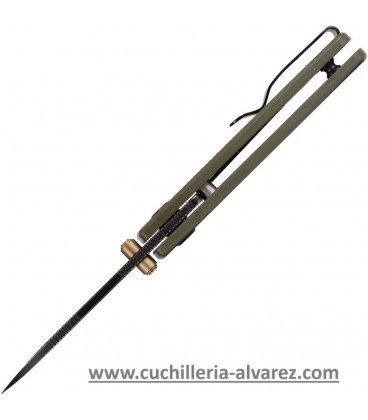 Navaja VOSTEED Raccoon Cub Linerlock OD VOSA3602