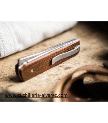 Navaja Boker PLUS SANJO Micarta MARRON 01BO907