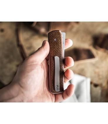 Navaja Boker PLUS SANJO Micarta MARRON 01BO907