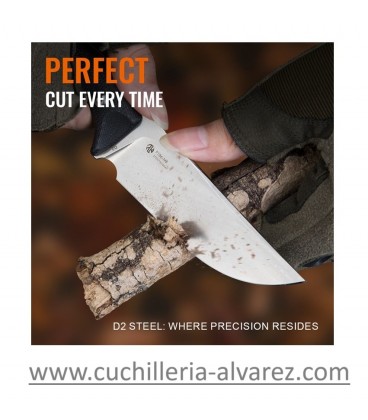 Cuchillo RUIKE F186-MB micarta negra