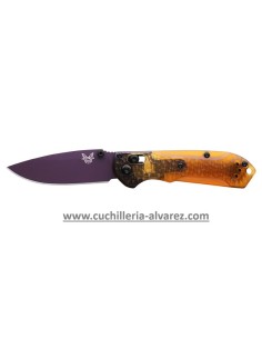 Benchmade MINI FREEK 565PL-2501 AMBER ULTEM Limited Edition BENBN565PL_2501