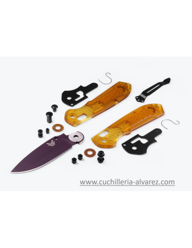 Benchmade MINI FREEK 565PL-2501 AMBER ULTEM Limited Edition BENBN565PL_2501