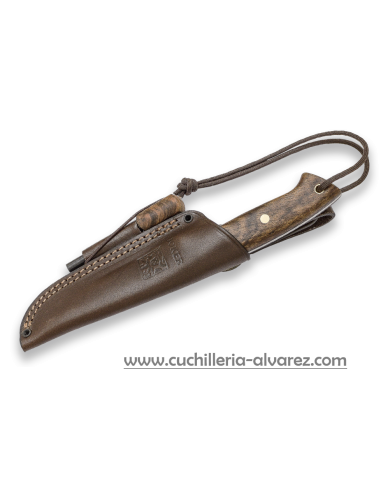 Cuchillo Joker RANGER madera de nogal con pedernal CN144-P