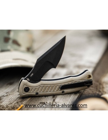 Boker Plus Micro Tracker Folder 01BP0002 con hoja en acero inoxidable 154CM,.