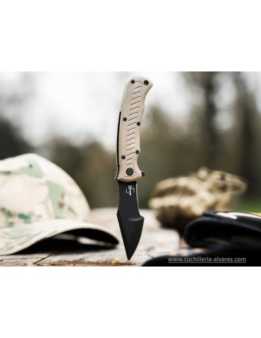 Boker Plus Micro Tracker Folder 01BP0002 con hoja en acero inoxidable 154CM,.