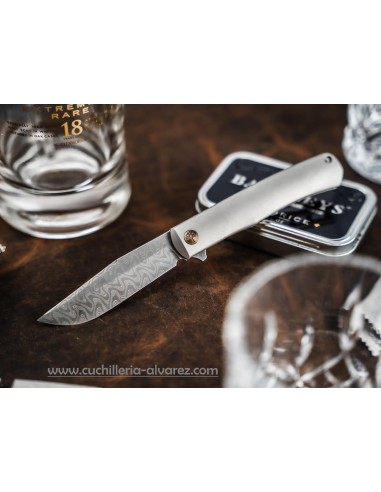 Navaja Boker Damast Jahresmesser 2025 1132025DAM