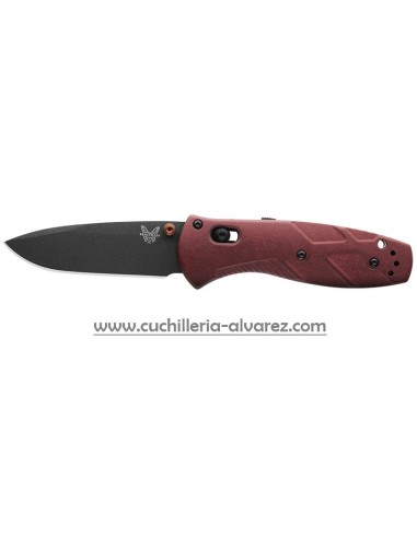 Navaja Benchmade MINI BARRAGE REDSTONE RICHLITE 585BK_04
