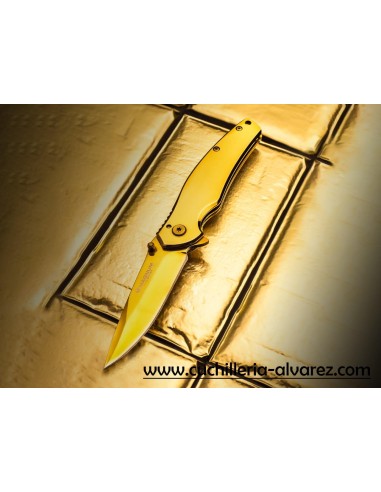 Navaja Magnum by BOKER gold Finger 01GL277