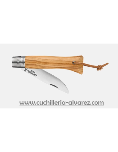 Navaja Opinel Nº 8 Neo6 Opiflex olivo 002504