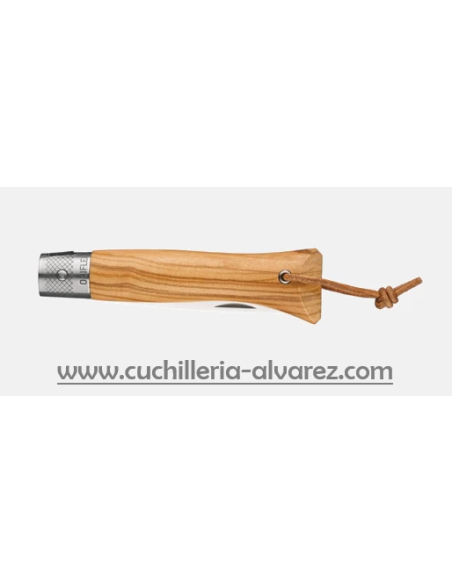 Navaja Opinel Nº 8 Neo6 Opiflex olivo 002504