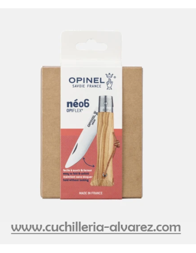 Navaja Opinel Nº 8 Neo6 Opiflex olivo 002504