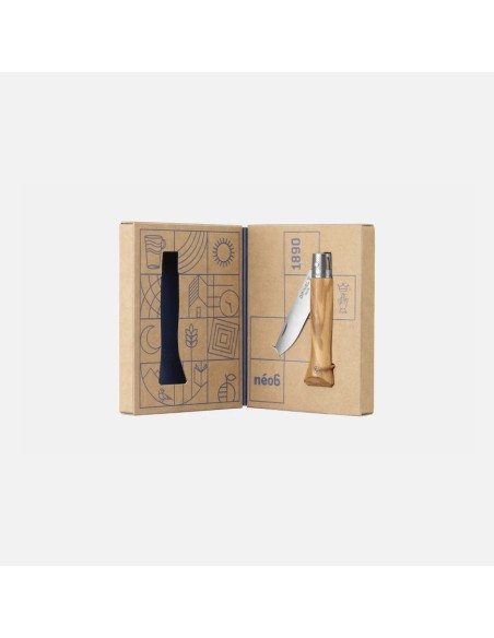 Navaja Opinel Nº 8 Neo6 Opiflex olivo 002504