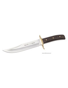 Muela BW-CLASSIC-16M Micarta Yute marron con acero 1.4116, empuñadura de micarta Yute marron y defensa en laton