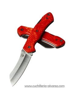 Navaja Cudeman TUNDRA Juma naranja pulida 346-JR