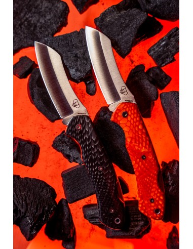 Navaja Cudeman TUNDRA Juma naranja pulida 346-JR