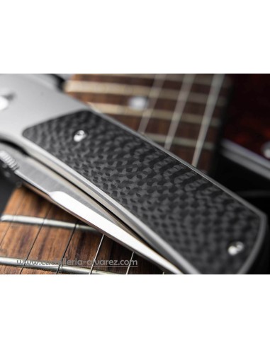 Boker PLUS Conductor 01BO514 con hoja en acero inoxidable CPM-S35VN.