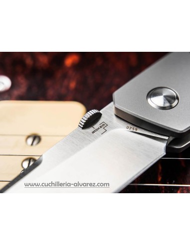 Boker PLUS Conductor 01BO514 con hoja en acero inoxidable CPM-S35VN.