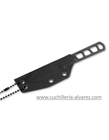Cuchillo Boker BFF Packlite Allblack 120752 con acero inoxidable MagnaCut e incluye funda de kidex.