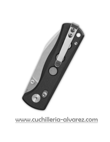 QSP Knife  Canary Black G10 QS150GLA1 con hoja en acero sandvik 14C28N