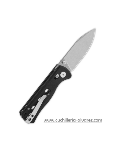 QSP Knife  Canary Black G10 QS150GLA1 con hoja en acero sandvik 14C28N